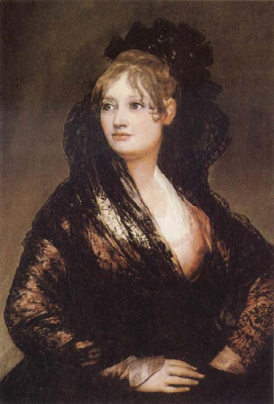 Francisco de Goya Portrait of Dona Isbel de Porcel oil painting picture